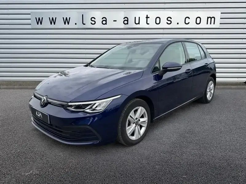 Bleu Utilisé 2023 VW Golf VIII Business Berline | 24 980 € (Prix juste) - Image 1/4