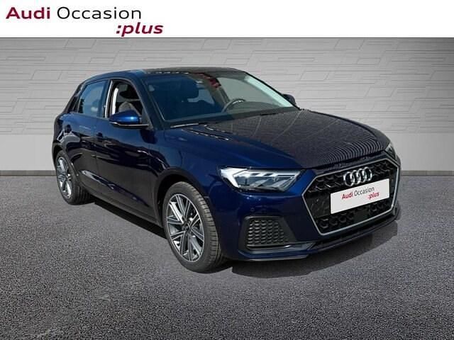 Occasion Audi A1 Sportback Design 95 ch (69 kW) 2025 Bleu navarre métallisé noir mythe métallisé Citadine