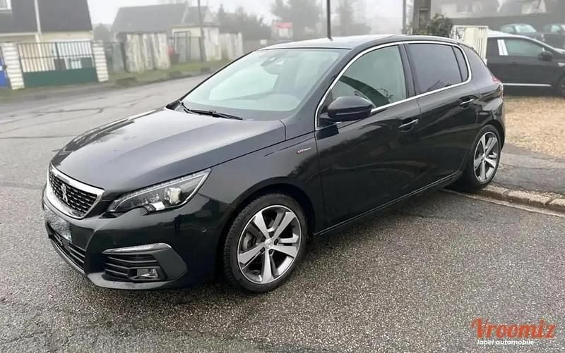 Occasion Peugeot 308 GT-line 131 ch (96 kW) 2019 Noir Berline