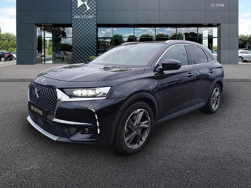 Gris Utilisé 2021 DS Automobiles DS7 Crossback Rivoli SUV | 29 990 € (Prix assez cher) - Image 1/4