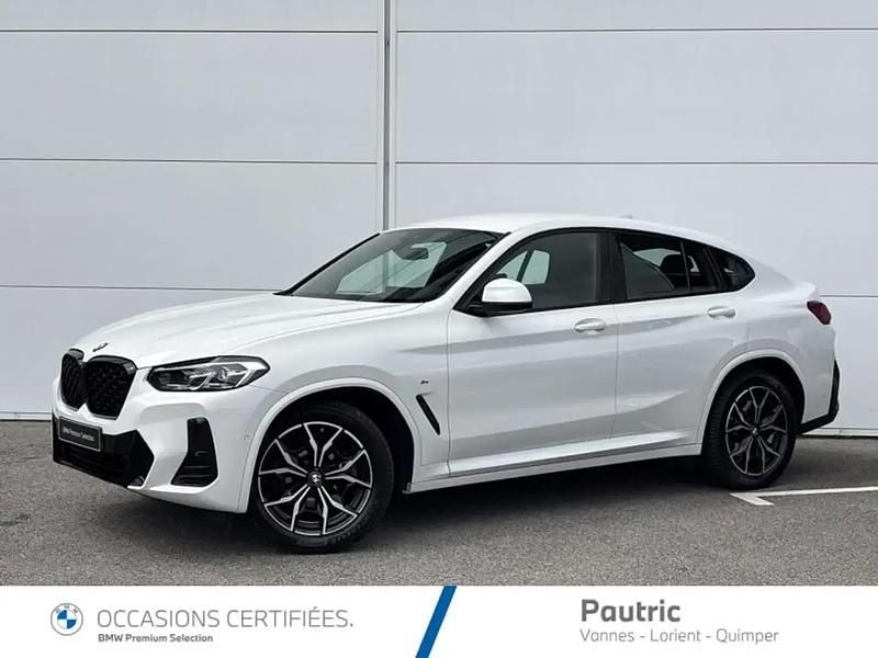 Blanc Occasion 2022 BMW X4 M Sport SUV | 47 900 € (Prix juste) - Image 1/4