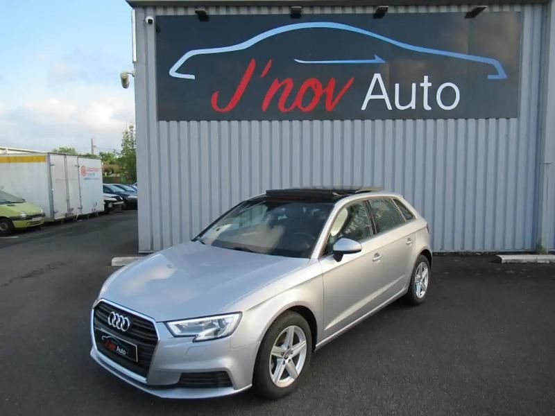 Gris Utilisé 2018 Audi A3 Business Berline | 19 990 € (Bon prix) - Image 1/4