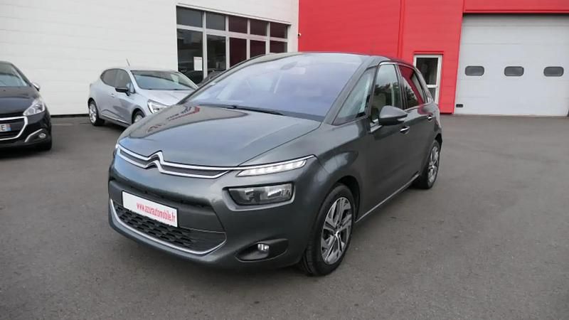 Gris Occasion 2013 Citroën C4 Picasso Intensive Monospace | 10 590 € (Prix juste) - Image 1/4
