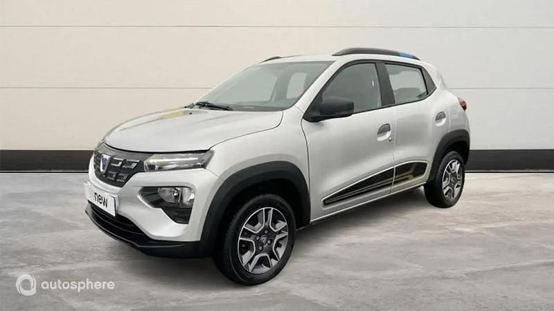 Gris Utilisé 2021 Dacia Spring Business Citadine | 9 999 € (Prix assez cher) - Image 1/4