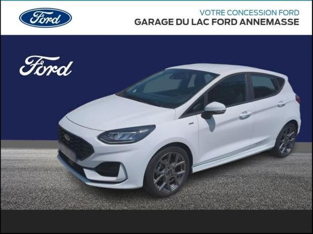 Blanc Utilisé 2022 Ford Fiesta ST-Line Citadine | 15 980 € (Prix juste) - Image 1/4