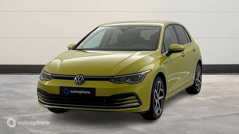 Jaune Occasion 2020 VW Golf VIII Style Berline | 22 499 € (Prix juste) - Image 1/4