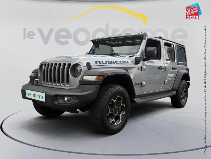 Blanc Utilisé 2021 Jeep Wrangler Rubicon SUV | 53 999 € (Super prix) - Image 1/4
