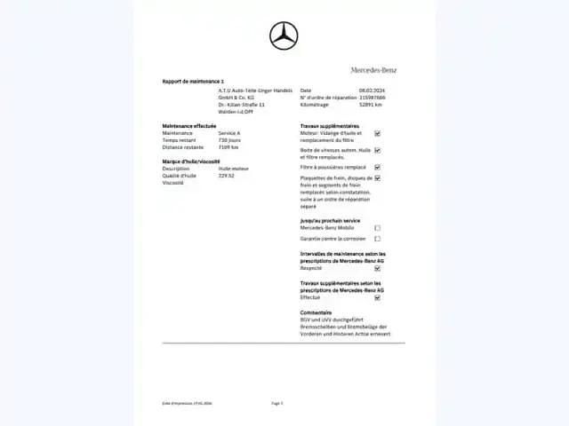 Occasion Mercedes Sprinter 170 ch (125 kW) 2023 Blanc arctique Van