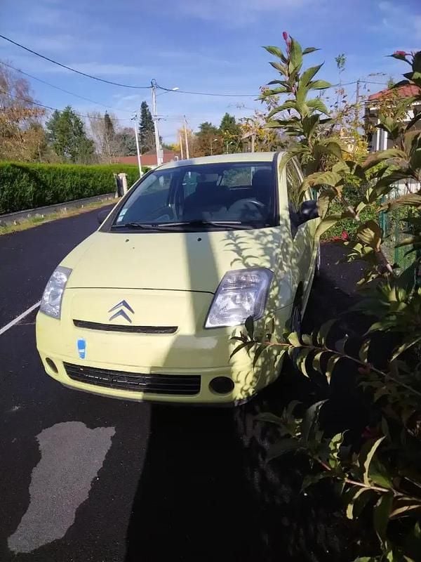 Vert Occasion 2005 Citroën C2 Citadine | 4 600 € (Prix assez cher) - Image 1/4