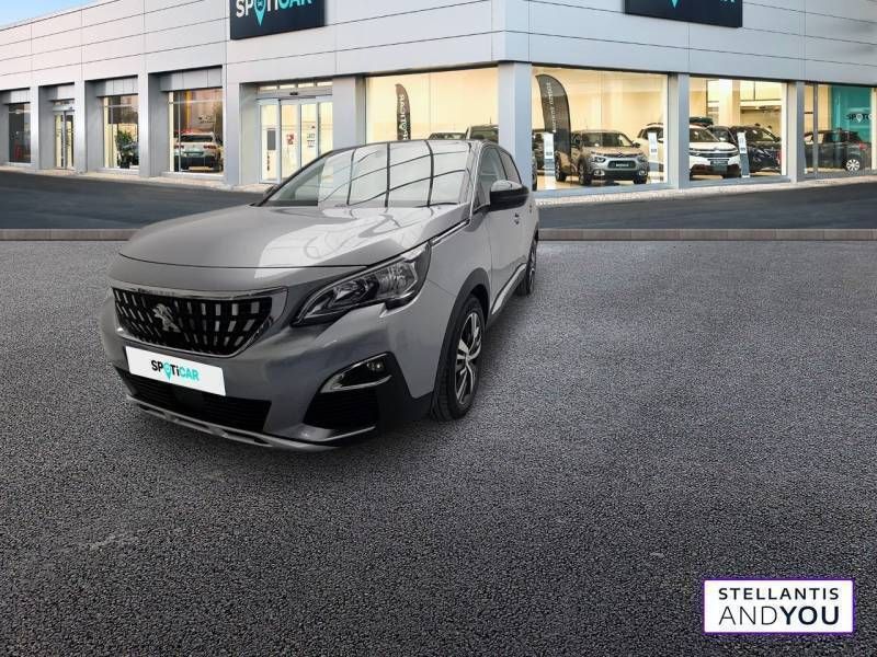 Gris Utilisé 2018 Peugeot 3008 Allure | 16 690 € (Prix juste) - Image 1/3