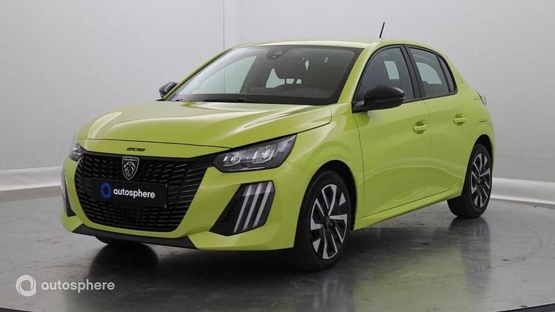Jaune Nouvelle 2024 Peugeot 208 Active Citadine | 15 499 € (Super prix) - Image 1/4
