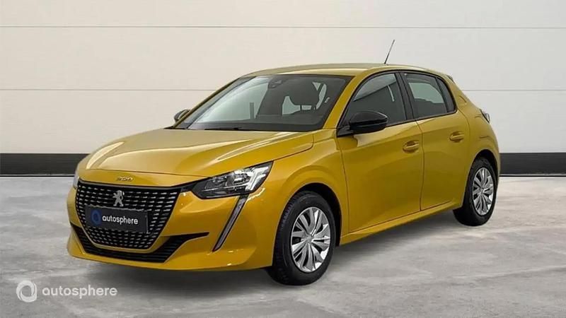 Blanc Utilisé 2022 Peugeot 208 Active Citadine | 11 499 € (Bon prix) - Image 1/4