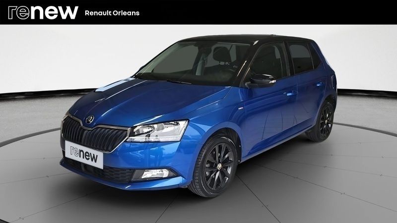 Bleu Utilisé 2021 Skoda Fabia Drive Berline | 14 280 € (Prix juste) - Image 1/4