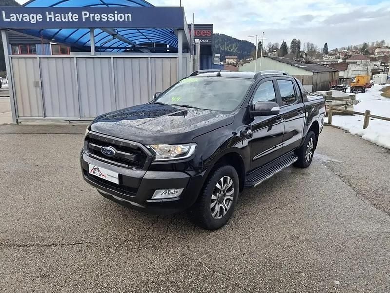 Noir Occasion 2018 Ford Ranger Wildtrack Pick-up | 29 980 € (Prix juste) - Image 1/4
