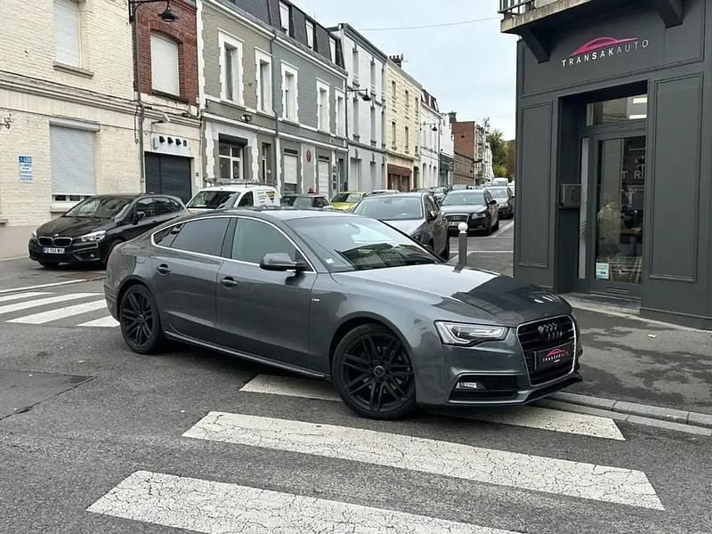Gris Utilisé 2016 Audi A5 S-Line Coupé | 16 990 € - Image 1/4