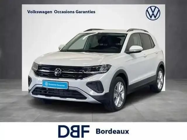 Blanc Utilisé 2025 VW T-Cross Edition SUV | 25 599 € (Prix juste) - Image 1/4