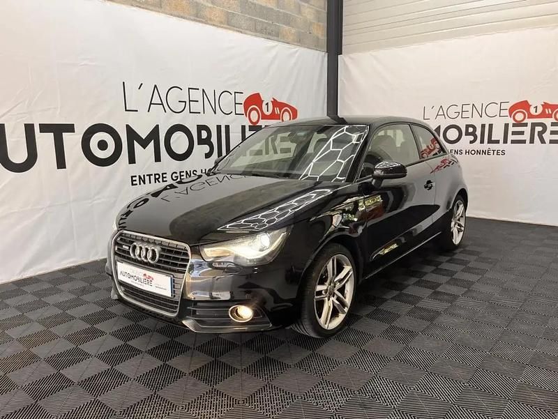 Noir Utilisé 2013 Audi A1 S-Line Citadine | 8 990 € (Prix juste) - Image 1/4