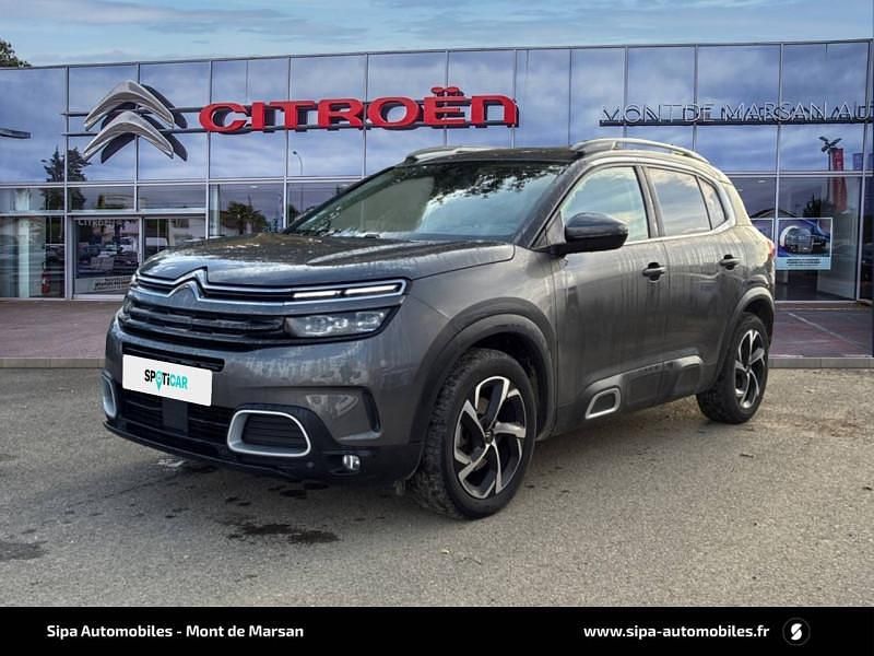 Gris Occasion 2021 Citroën C5 Aircross Feel SUV | 15 490 € (Bon prix) - Image 1/4