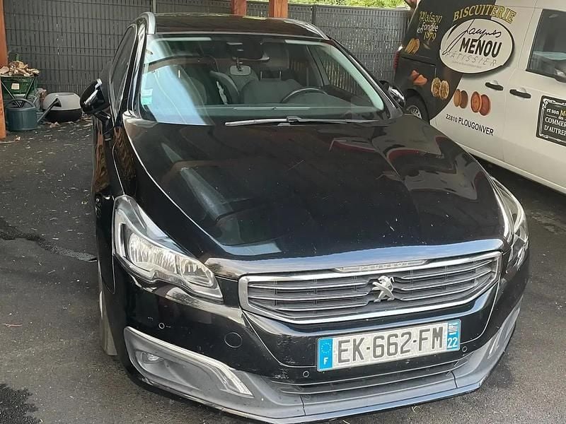 Noir Utilisé 2017 Peugeot 508 S Break | 9 000 € (Prix juste) - Image 1/4