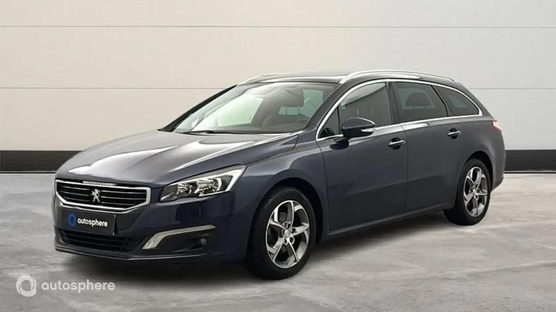 Bleu Utilisé 2017 Peugeot 508 Allure Break | 14 999 € (Prix juste) - Image 1/4
