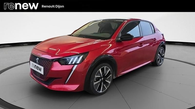Rouge Occasion 2021 Peugeot e-208 GT Citadine | 15 580 € (Prix juste) - Image 1/4