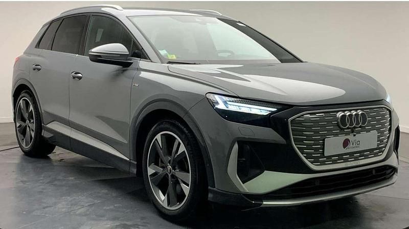 Occasion Audi Q4 e-tron S-Line 219 kW (299 ch) 2023 Gris SUV