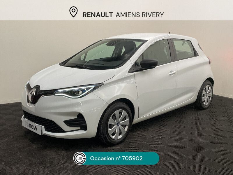 Blanc Utilisé 2021 Renault Zoe Life Citadine | 14 990 € (Prix juste) - Image 1/4