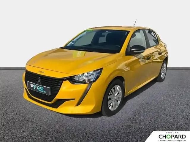 Jaune Utilisé 2021 Peugeot 208 S Citadine | 11 189 € (Bon prix) - Image 1/4