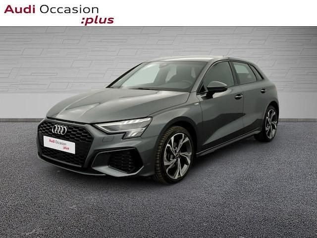 Gris daytona nacré Occasion 2022 Audi A3 S-Line | 28 900 € (Prix juste) - Image 1/4