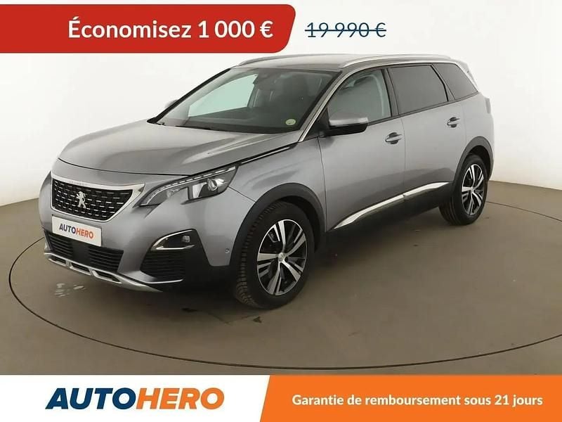 Gris Occasion 2019 Peugeot 5008 Allure SUV | 18 990 € (Prix juste) - Image 1/2