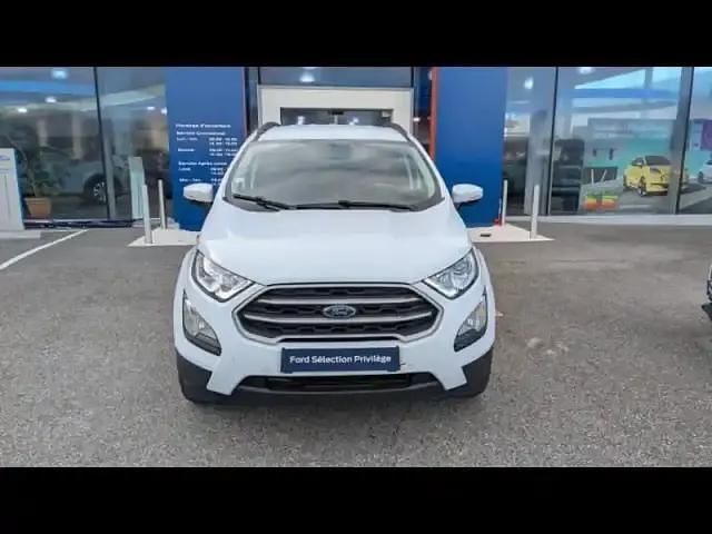 Occasion Ford Ecosport Trend 100 ch (73 kW) 2019 Blanc glacier SUV