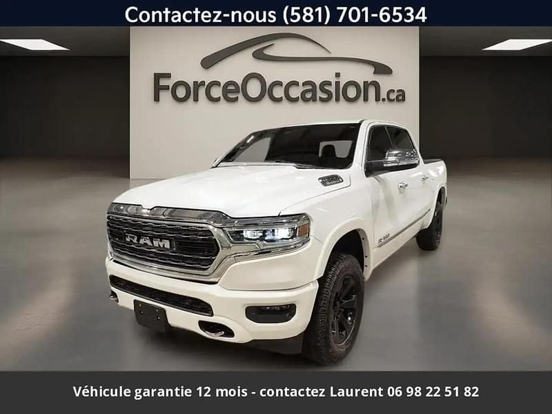 Blanc Occasion 2022 Dodge Ram Limited Pick-up | 48 656 € (Super prix) - Image 1/4