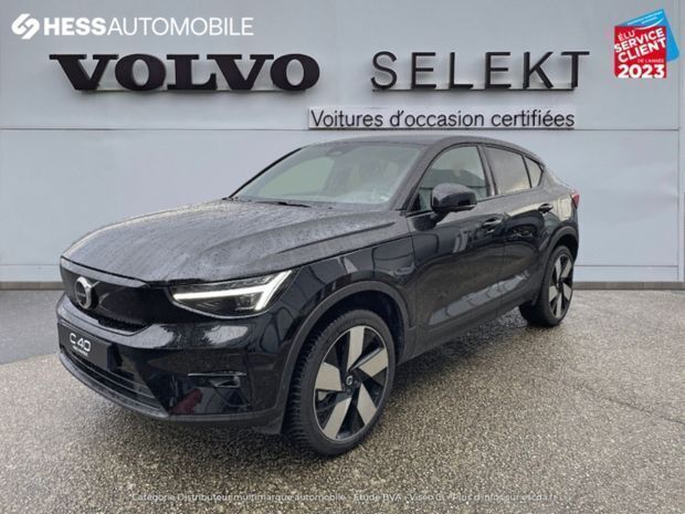 Noir Utilisé 2023 Volvo EC40 Ultimate SUV | 44 999 € (Prix juste) - Image 1/4