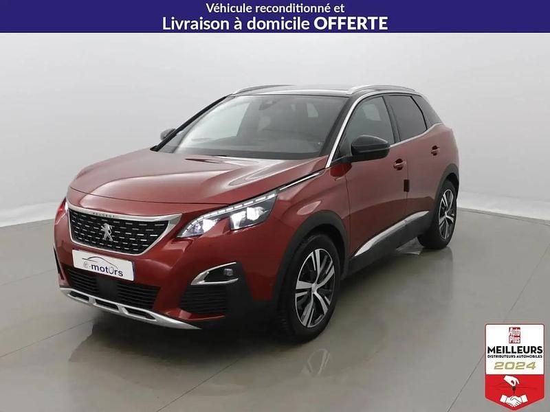 Noir Occasion 2020 Peugeot 3008 GT-line SUV | 21 900 € (Prix juste) - Image 1/4
