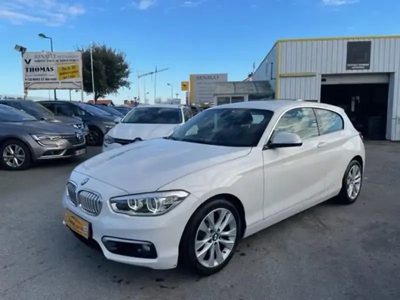 Blanc Utilisé 2017 BMW 118 Citadine | 19 495 € (Bon prix) - Image 1/4