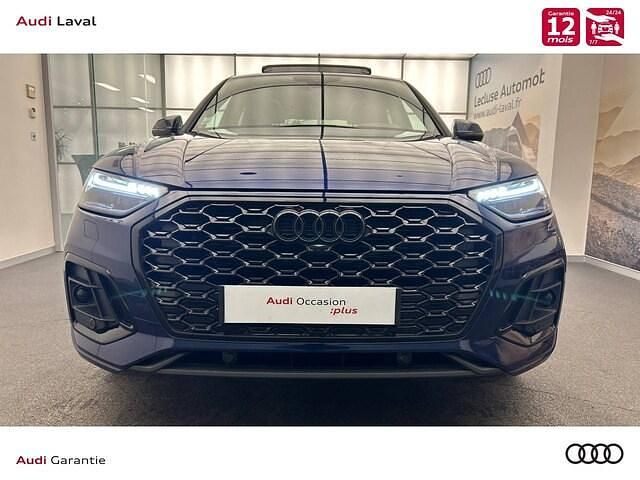 Occasion Audi Q5 Sportback S-Line 163 ch (119 kW) 2022 Bleu navarre métallisé SUV