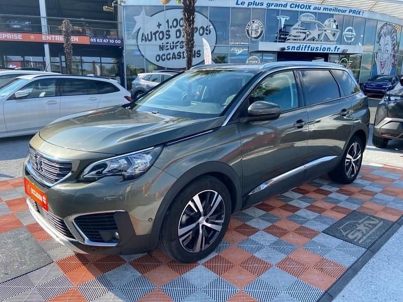 Gris Occasion 2018 Peugeot 5008 Allure Monospace | 15 250 € (Bon prix) - Image 1/4