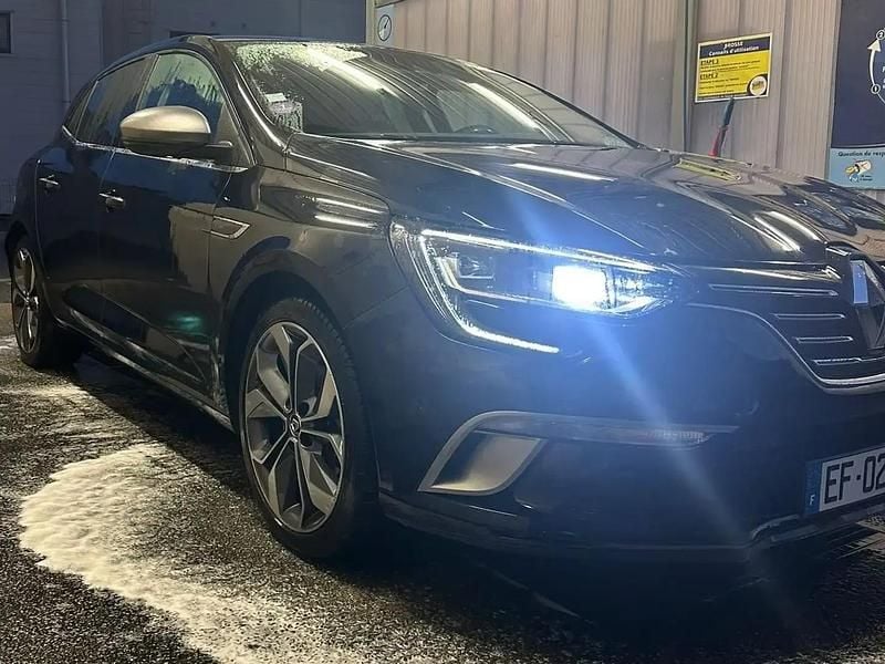Noir Utilisé 2016 Renault Mégane GT Line GT-Line Berline | 14 400 € (Prix assez cher) - Image 1/4