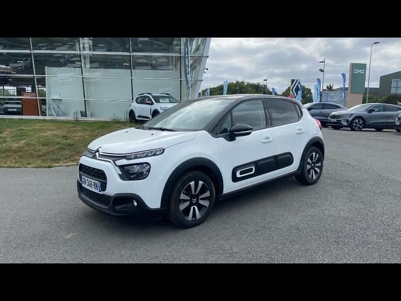 Blanc Occasion 2023 Citroën C3 PureTech Citadine | 12 499 € (Prix juste) - Image 1/4