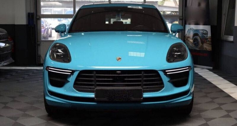Bleu Utilisé 2019 Porsche Macan Turbo SUV | 72 900 € - Image 1/4