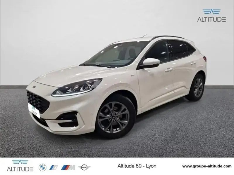Blanc Utilisé 2021 Ford Kuga ST-Line SUV | 17 990 € (Super prix) - Image 1/4