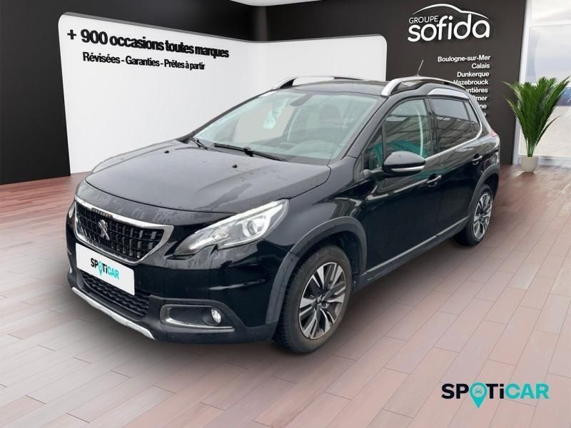 Noir Utilisé 2019 Peugeot 2008 Allure SUV | 12 790 € (Prix juste) - Image 1/3