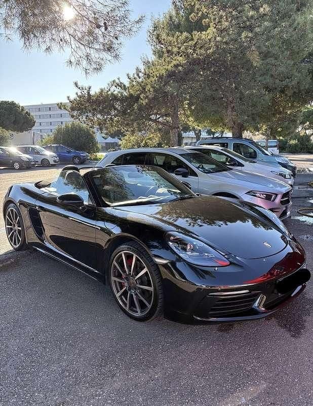Occasion Porsche 718 Boxster 351 ch (258 kW) 2019 Noir Cabriolet