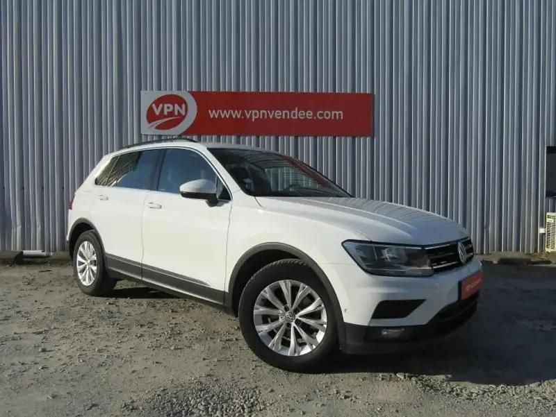 Blanc Utilisé 2018 VW Tiguan Business SUV | 14 990 € (Prix juste) - Image 1/2