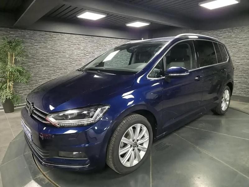 Bleu Occasion 2024 VW Touran Style Monospace | 36 990 € (Bon prix) - Image 1/4