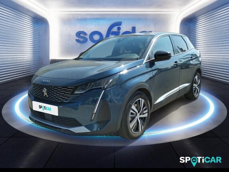 Bleu Utilisé 2022 Peugeot 3008 Allure SUV | 25 990 € (Bon prix) - Image 1/4