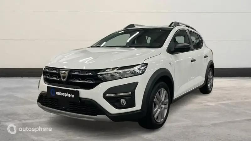 Blanc Utilisé 2022 Dacia Sandero Essentiel Citadine | 13 899 € (Prix juste) - Image 1/4