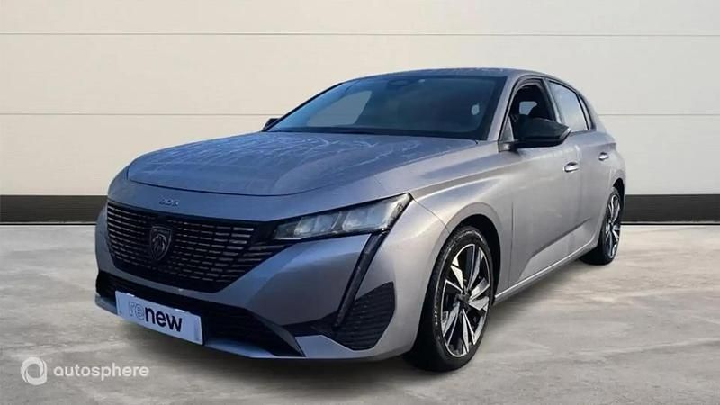 Gris Utilisé 2022 Peugeot 308 Allure Berline | 20 999 € (Prix juste) - Image 1/4