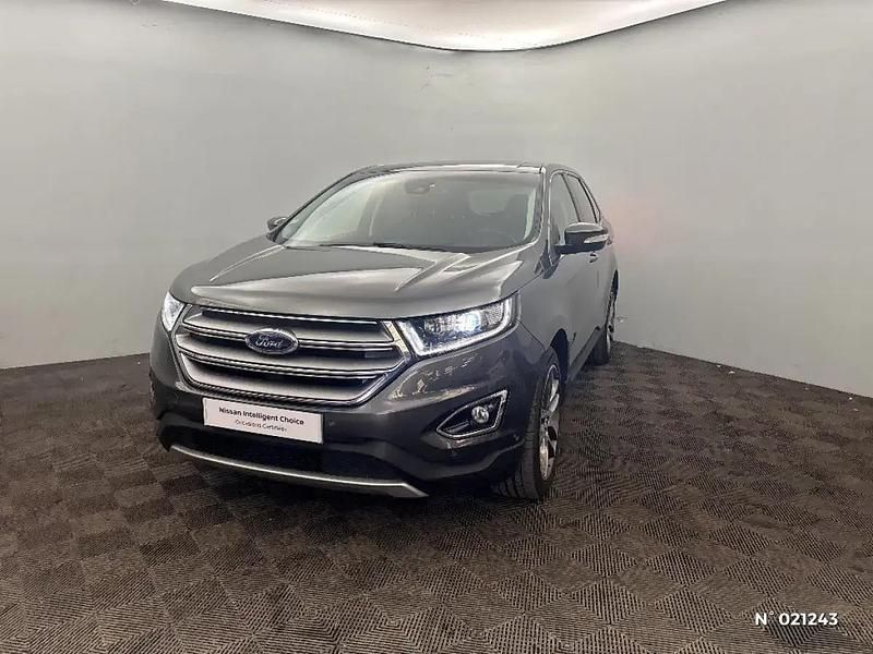 Gris Utilisé 2017 Ford Edge Titanium SUV | 18 450 € - Image 1/4