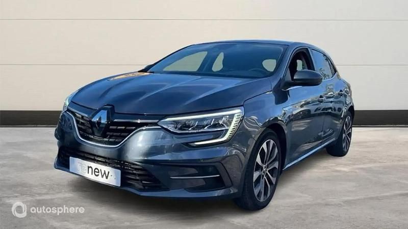 Gris Occasion 2022 Renault Mégane IV Techno Berline | 17 999 € (Prix assez cher) - Image 1/4